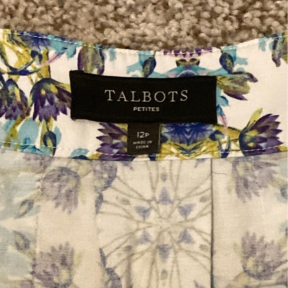 Talbots floral skirt - Picture 5 of 6